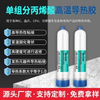 可返修功率器件IC晶片CPU導熱密封膠電子散熱器丙烯酸高溫導熱膠